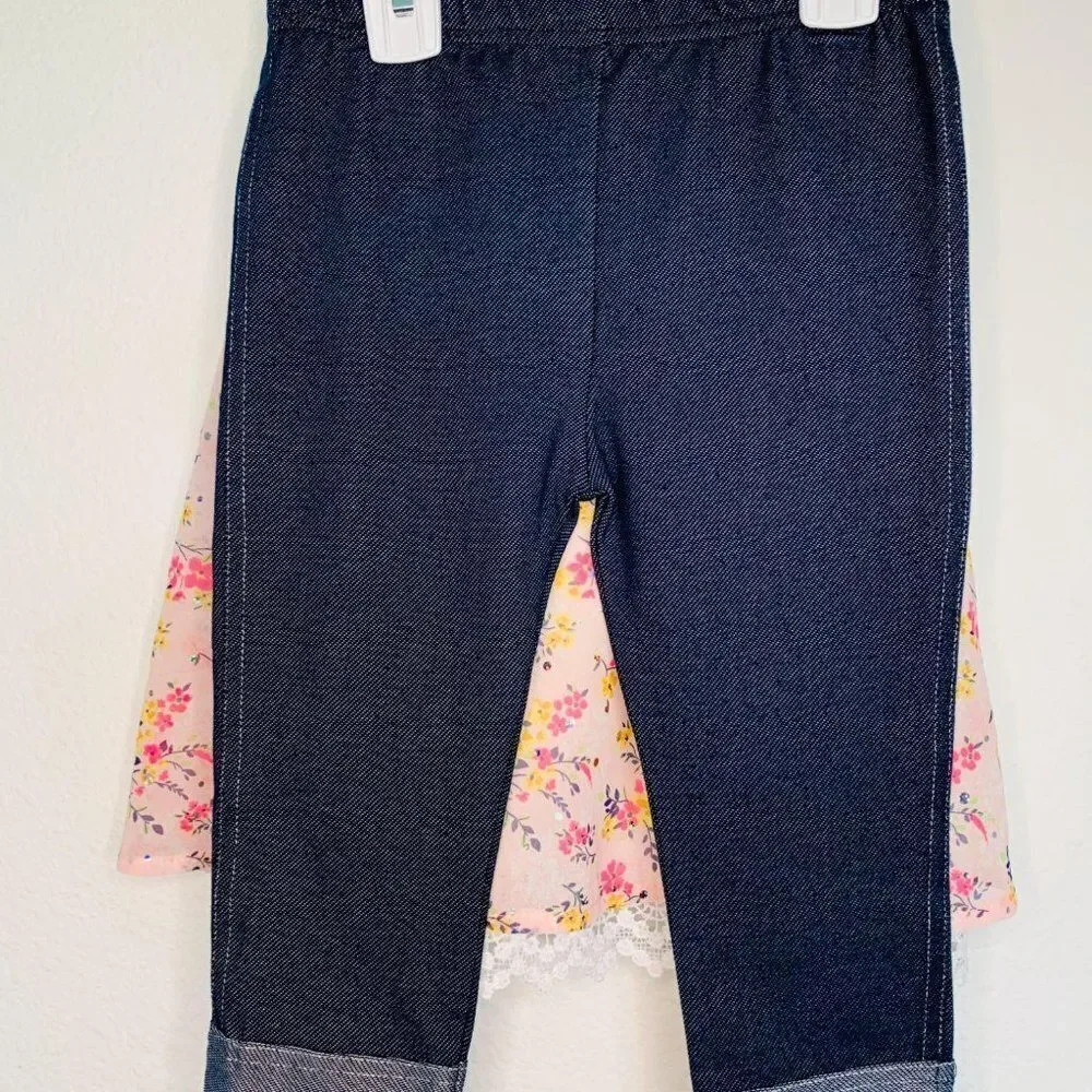 Little Lass Girl’s 02 Piece Set Top+Pants - Picture 5 of 6